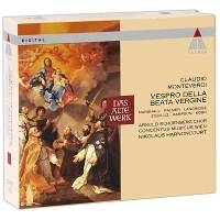 Das Alte Werk Nikolaus Harnoncourt Monteverdi Vespro Della Beata Vergine (2 CD) артикул 8367a.